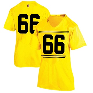 Aliou Bah Game Gold Women's Maryland Terrapins Football Jersey